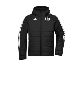 Veste d'hiver adidas Tiro 24 enfants noir blanc 