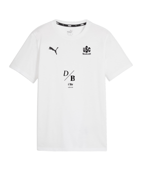 PUMA teamGOAL Casuals T-Shirt Kids Weiss F04