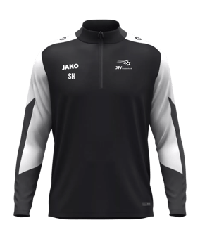 JAKO Dynamic Zip Top Sweatshirt Schwarz F826