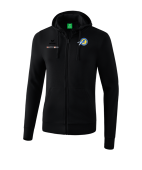 Erima Basic Kapuzenjacke Schwarz