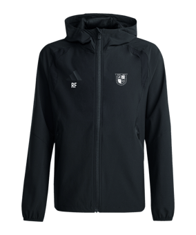 adidas Tiro Travel Windjacke Kids Schwarz