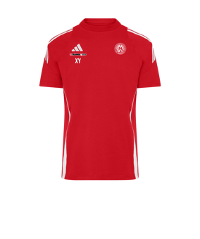 adidas Tiro 24 T-Shirt Rot Weiss
