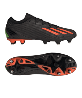 adidas X Speedportal.3 SG Shadowportal Schwarz Rot Grün - schwarz
