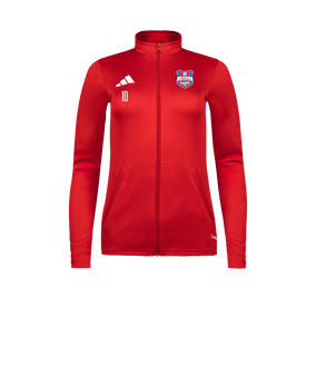 adidas Entrada 26 Trainingsjacke Damen Rot