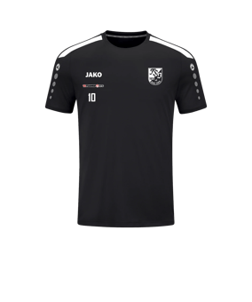 JAKO Power Trikot Schwarz Weiss F800