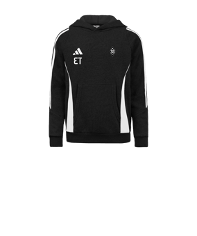 adidas Tiro 24 Hoody Schwarz Weiss