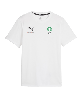 PUMA teamGOAL Casuals T-Shirt Kids Weiss F04