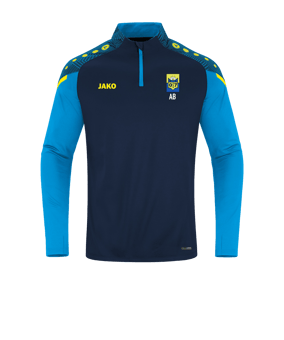 JAKO Performance HalfZip Sweatshirt Blau F908