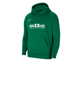 Nike Park 20 Fleece Hoody Kids Grün Weiss F302