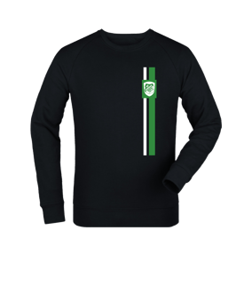 Merch Roller Sweatshirt Black | #stripes 2