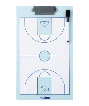 Molten Sb0020 Basketball Taktiktafel Taktiktafel Schwarz - schwarz