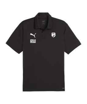 PUMA teamGOAL Poloshirt Schwarz F03