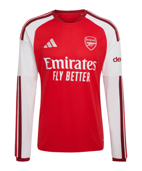 adidas FC Arsenal London Trikot Langarm Home 2026/2027 Rot - rot