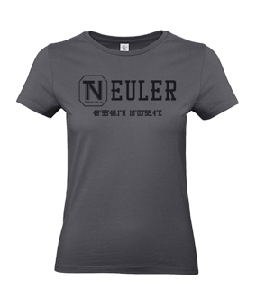 TV NEULER T-Shirt Crest Damen (DGY) - grau