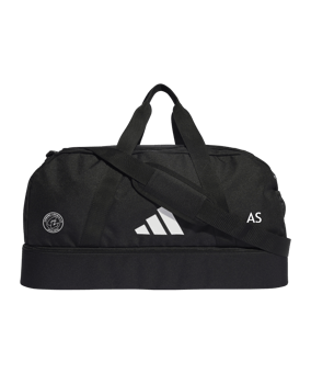 adidas Tiro League Duffel Bag Gr. M Schwarz Weiss