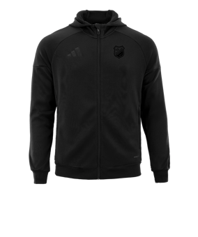adidas Tiro 25 Travel Kapuzenjacke Schwarz