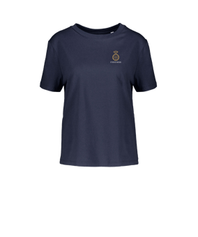Merch Muser T-Shirt Women French Navy | #logo (beidseitig)