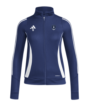 adidas Tiro 24 veste d'entrainement femmes  bleu blanc