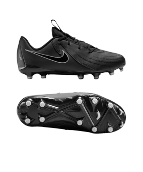 Nike Jr Phantom GX II Academy FG/MG Shadow Kids Schwarz F001 - schwarz
