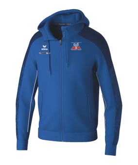 Erima Evo Star Kapuzenjacke Blau