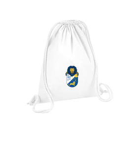 Merch Organic Premium Cotton Gymsack White | logo4c