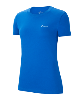 Nike Park 20 T-Shirt Damen Blau Weiss F463