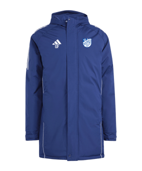 adidas Tiro 24 Kapuzenjacke Blau Weiss
