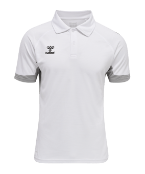 Hummel hmlLEAD Functional Poloshirt Weiss F9001 - weiss