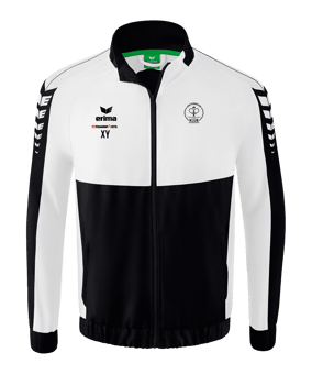 Erima Six Wings Präsentationsjacke Kids Schwarz