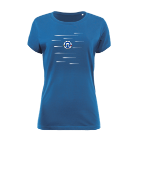 Stanley & Stella Expresser 2.0 T-Shirt Damen Blau Fc230