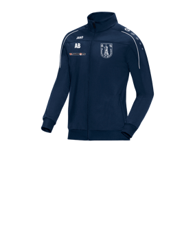 JAKO Classico Polyesterjacke Kids Blau Weiss F09