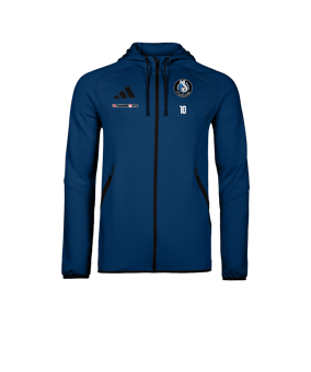adidas Tiro Travel Hoody Dunkelblau