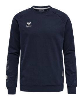 Hummel hmlMOVE Grid Sweatshirt Blau F7026 - blau