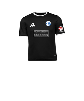 adidas Entrada 26 Trikot Kids Schwarz