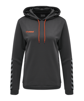 Hummel Authentic Poly Hoody Damen Grau F1525 - grau