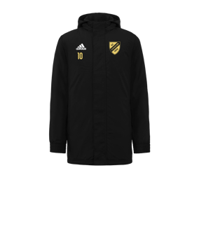adidas Entrada 22 Stadium Jacke Kids Schwarz