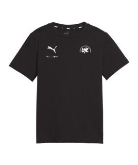 PUMA teamGOAL Casuals T-Shirt Kids Schwarz F03