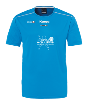 Kempa Poly T-Shirt Kids Blau F001