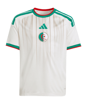 adidas Algerien Trikot Home WM 2026 Kids Weiß - weiss