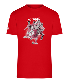 Nike Turkey TFF Team Proud T-Shirt Rot F657
