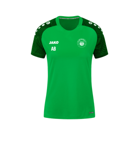JAKO Performance T-Shirt Damen Grün Schwarz F221