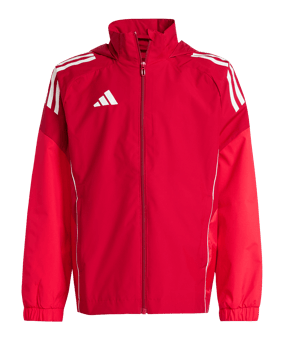 adidas Tiro 25 Competition Regenjacke Kids Rot - rot