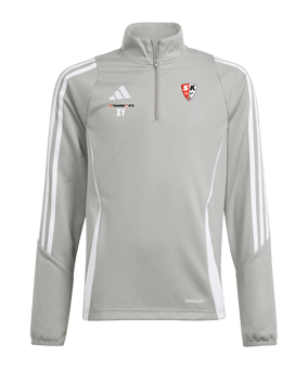 adidas Tiro 24 Trainingstop Kids Grau Weiss