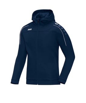 JAKO Classico Kapuzenjacke Blau F09 - blau