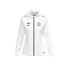 JAKO One Kapuzenjacke Damen Weiß F0
