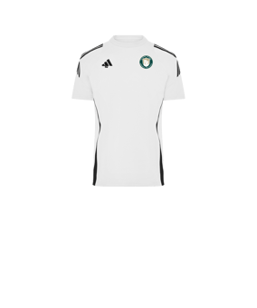 T-shirt adidas Tiro 24 enfant blanc noir 