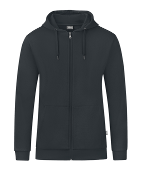 JAKO Organic Kapuzenjacke Grau F830 - grau