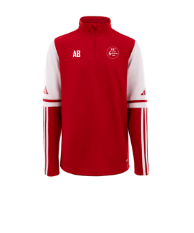 adidas Squadra 25 HalfZip Sweatshirt Rot