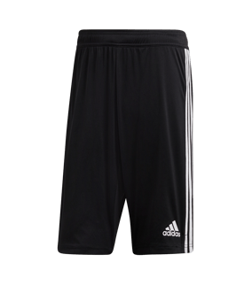 adidas Tiro 19 2in1 Short Schwarz Weiss - schwarz