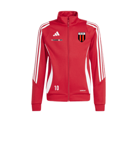 adidas Tiro 24 Trainingsjacke Kids Rot Weiss
